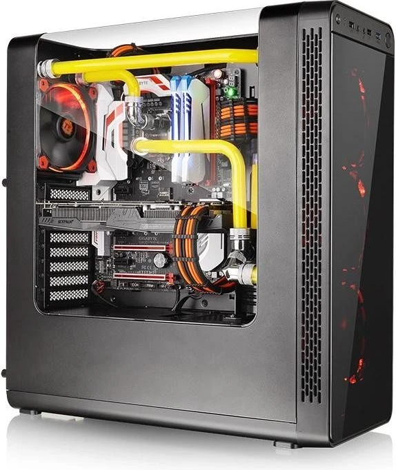 Thermaltake View 27 Gull-Wing schwarz, Acrylfenster