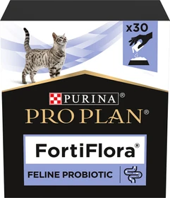 Purina Pro Plan Feline FortiFlora, Probiotika für Katzen Sachets, 60 Stück