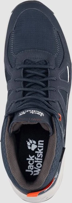 Jack Wolfskin Woodland 2 Texapore Mid dark blue/red (Herren)