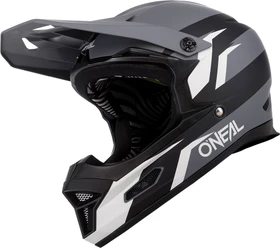 O'Neal Fury Stage Fullface-Helm schwarz/grau