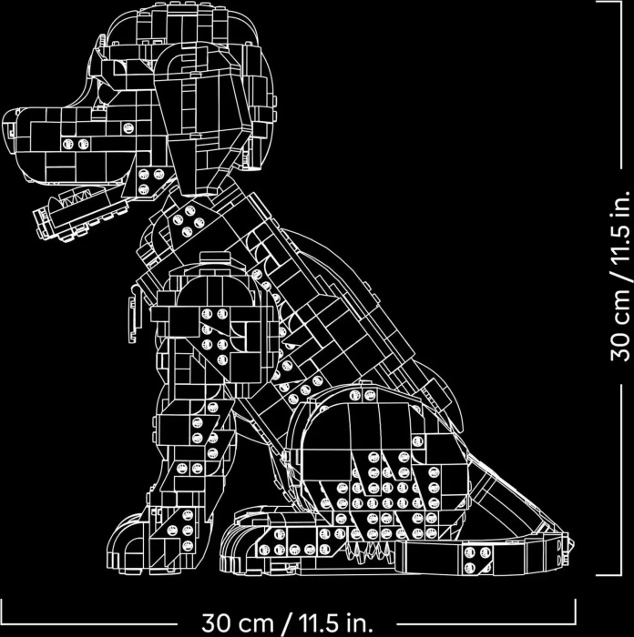 LEGO Icons - Golden Retriever Welpe