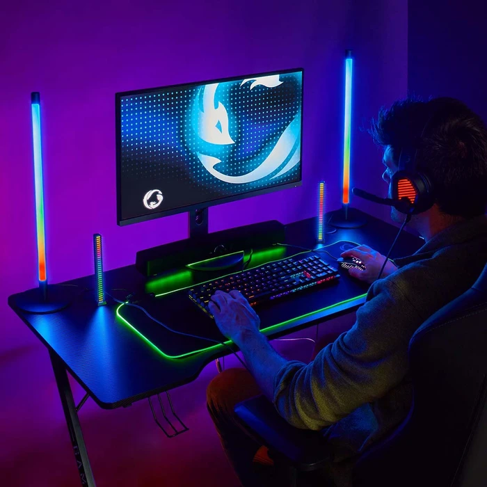 Nedis Wired Gaming Keyboard, schwarz, LEDs RGB, USB, ND
