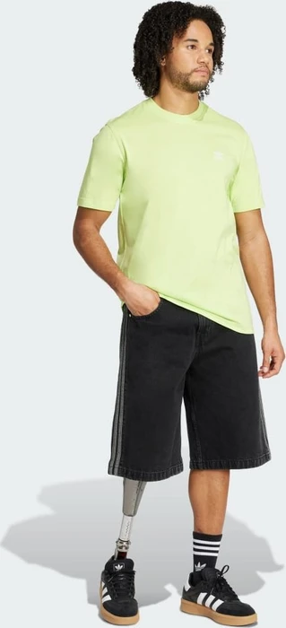 adidas Trefoil Essentials T-Shirt kurzarm pulse lime (Herren)