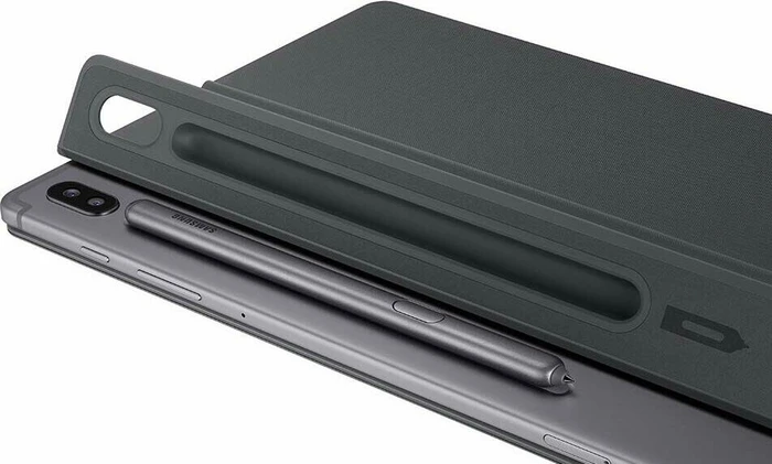 Samsung EJ-DT860 Book Cover Keyboard für Galaxy Tab S6, grau, US