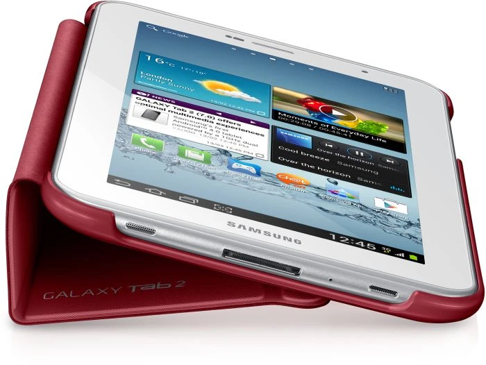 Samsung Diary Schutzhülle für Galaxy Tab 2 7.0 rot