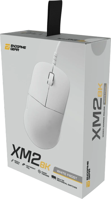 Endgame Gear XM2 8k Gaming Mouse White Frost, USB