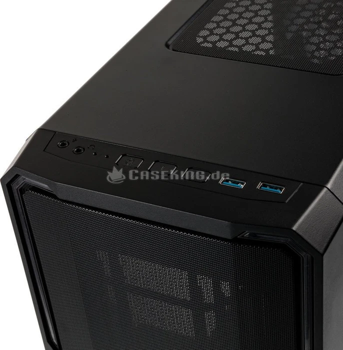 BitFenix Enso Mesh RGB, schwarz, Glasfenster