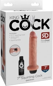 Pipedream King Cock 7" Squirting Cock flesh