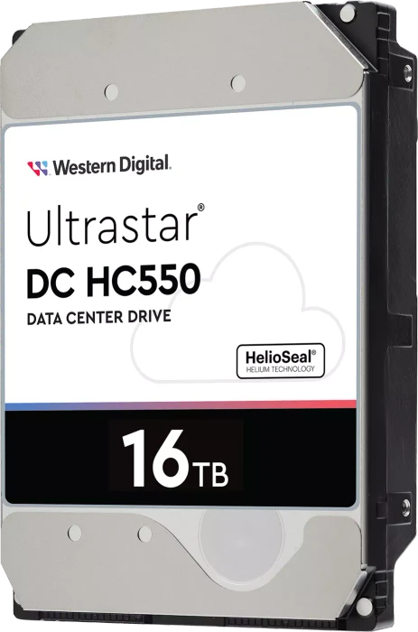 Western Digital Ultrastar DC HC550 16TB, SE, 24/7, 512e / 3.5" / SAS 12Gb/s