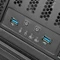 SilverStone RM400, Rackmount Storage, schwarz/grau, 4HE, ATX Vorschaubild