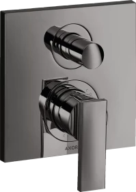 Hansgrohe Axor Citterio Einhebel-Wannenmischer mit integrierter Sicherungskombination polished black chrome