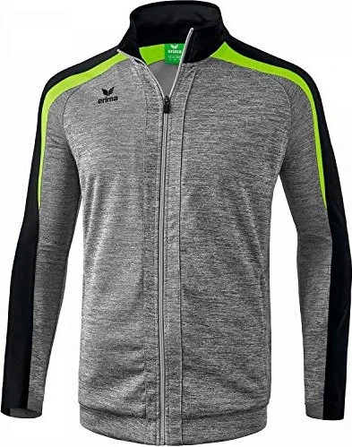 Erima Liga 2.0 Trainingsjacke grey melange/black/green gecko