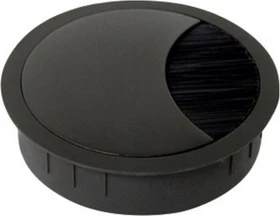 Bachmann Loop Round Ring, Kabeldurchführung, 80mm, schwarz