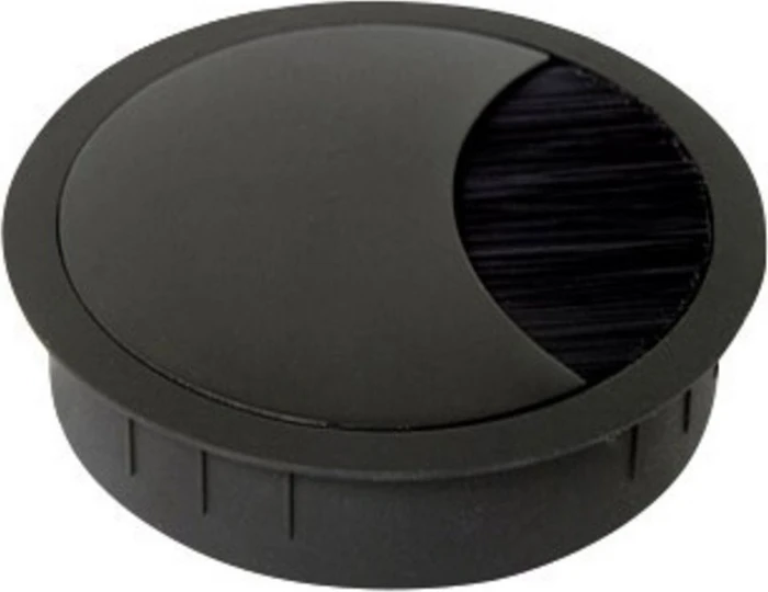 Bachmann Loop Round Ring, Kabeldurchführung, 80mm, schwarz