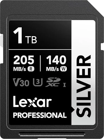 Lexar Professional SILVER, SD UHS-I U3, V30