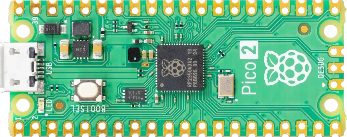 Raspberry Pi Pico 2 H Board, mit Header