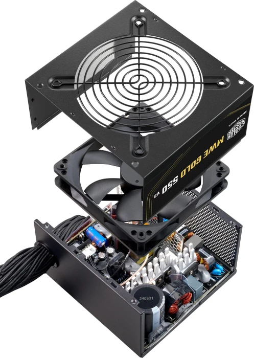 Cooler Master MWE Gold V3 Non-Modular 550 550W, ATX 3.1