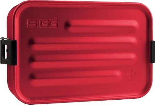 Sigg Metal Box Plus S Lunchbox Aufbewahrungsbehälter red