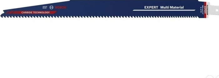Bosch Professional EXPERT S1256XHM Multi Material Carbide Säbelsägeblatt, 300x1.25mm, 10 Stück