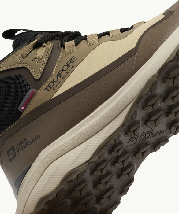 Jack Wolfskin Dromoventure Wt Texapore Mid cold coffee (Herren)