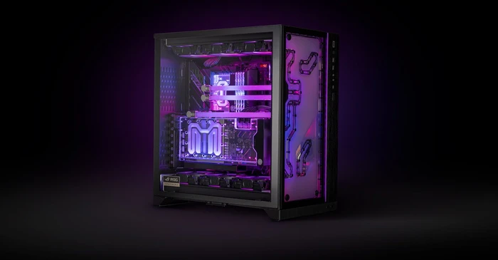 EK Water Blocks Quantum Line EK-Quantum Reflection² PC-O11D XL D5 PWM D-RGB, Verteilerplatte mit Pumpe, Acryl