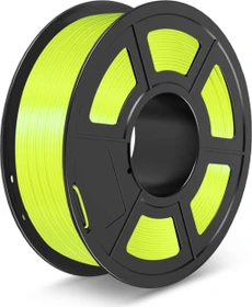 Sunlu PLA Transparent, gelb, Spule, 1.75mm, 1.00kg