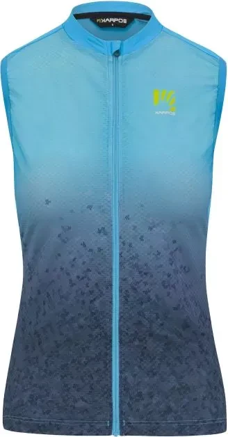 Karpos Verve Evo Trikot ärmellos blue atoll/sky captain (Damen)