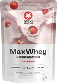 MaxiNutrition MaxWhey Whey Protein Erdbeer 420g