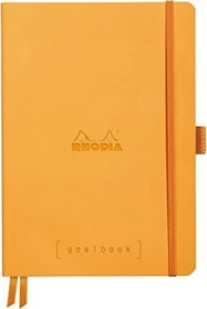Rhodia Boutique goalbook, A5, kariert, Softcover, orange, 120 Blatt