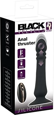You2Toys Black Velvets Thruster Analdildo