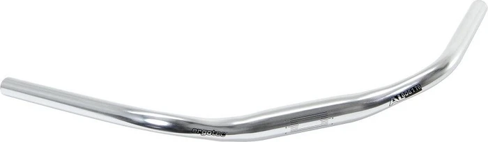 Ergotec Trekking 31.8mm/32mm/45° back Trekking Lenker 610mm silver polish