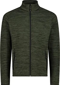 CMP Fleecestretch Jacke oil green melange (Herren)