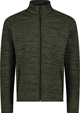 CMP Fleecestretch Jacke oil green melange (Herren)
