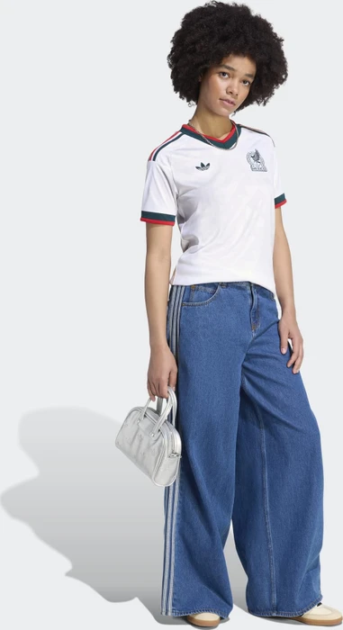 adidas FIFA WM 2026 Mexiko Auswärtstrikot kurzarm weiß (Damen)