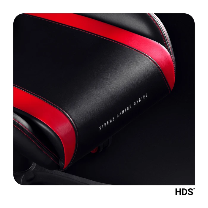 Diablo Chairs X-Horn 2.0 Kido Kinder-Gamingstuhl, schwarz/rot