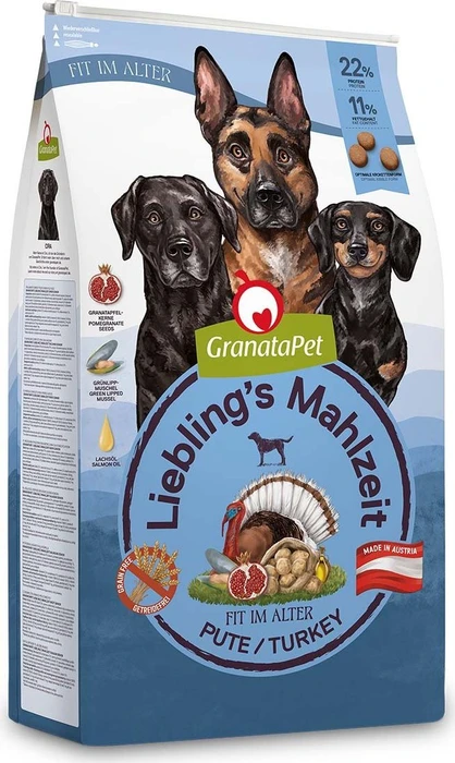 GranataPet Liebling's Mahlzeit Pute Senior, 10kg