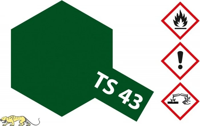 Tamiya Acryl Spray Color TS-43 racing green, 100ml