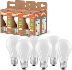 Osram Ledvance LED Classic A 100 Filament 7.2W/827 E27 Frosted, 6 Stück