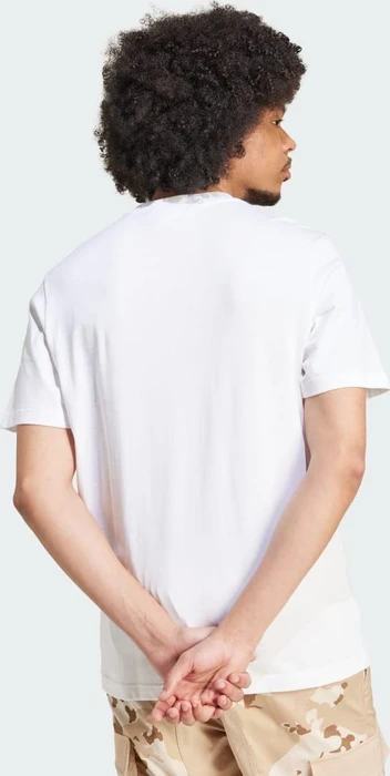 adidas Camo Label T-Shirt kurzarm weiß (Herren)