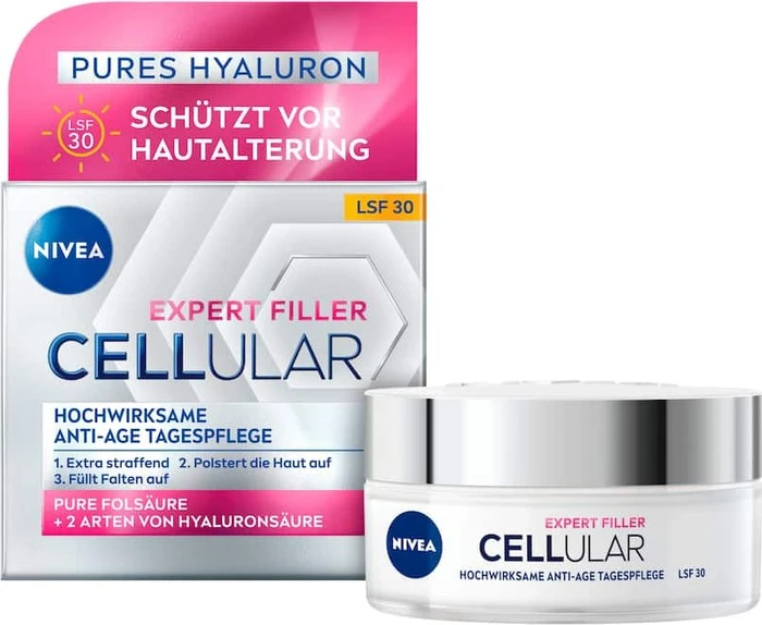 Nivea Hyaluron Cellular Expert Filler Anti-Age Tagespflege LSF30, 50ml