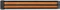 Thermaltake TtMod Sleeve Cable Verlängerung 30cm, schwarz/orange Vorschaubild