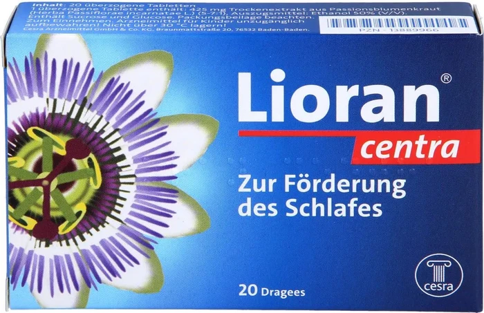 Lioran centra überzogene Tabletten, 20 Stück