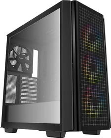 DeepCool CG540, schwarz, Glasfenster (R-CG540-BKAGE4-G-1)