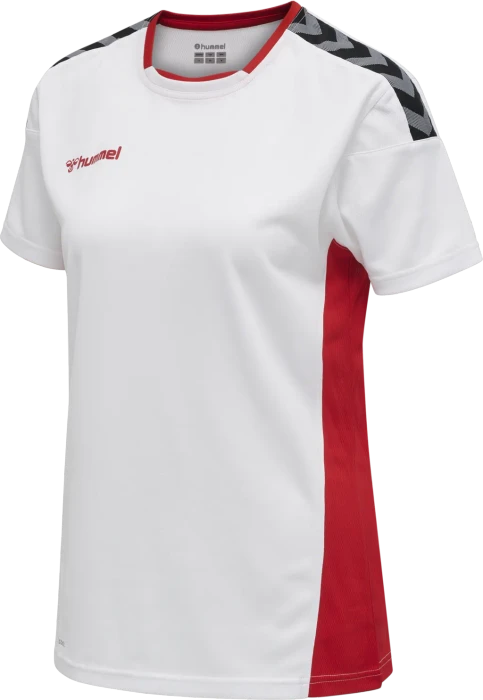 hummel Authentic Poly Jersey Funktionsshirt kurzarm weiß (Damen)