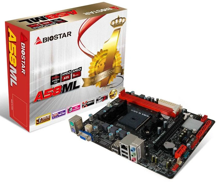 Biostar A58ML (AMD FM2+)
