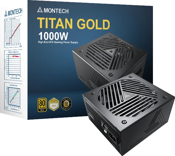Montech Titan Gold 1000W, ATX 3.0
