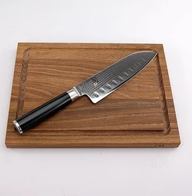 KAI Shun Classic Santokumesser mit Kullenschliff 18cm