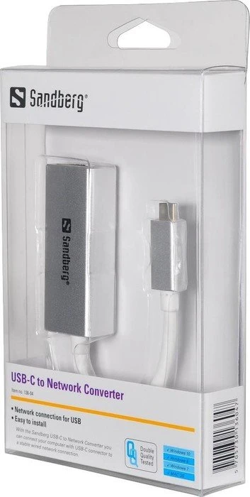 Sandberg LAN-Adapter, RJ-45, USB-C 3.0 [Stecker]
