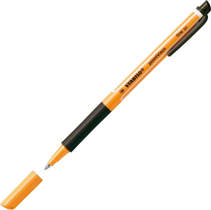 STABILO pointVisco Tintenroller (Mine) sortiert, 4er-Set, Etui