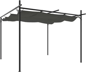 vidaXL Pergola 295x292x230cm anthrazit